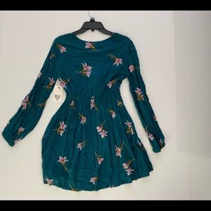 Billabong today’s end mini dress size S green